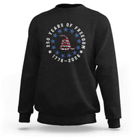 250 Years Of Freedom Sweatshirt Gadsden Betty Ross Flag Ring of Stars American Patriot US