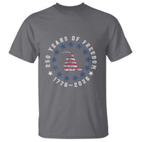 250 Years Of Freedom T Shirt Gadsden Betty Ross Flag Ring of Stars American Patriot US