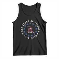 250 Years Of Freedom Tank Top Gadsden Betty Ross Flag Ring of Stars American Patriot US