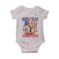 Happy 4th Of July To All You Sumbitches Baby Onesie Funny USA 250th Anniversary Independence Day