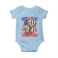 Happy 4th Of July To All You Sumbitches Baby Onesie Funny USA 250th Anniversary Independence Day