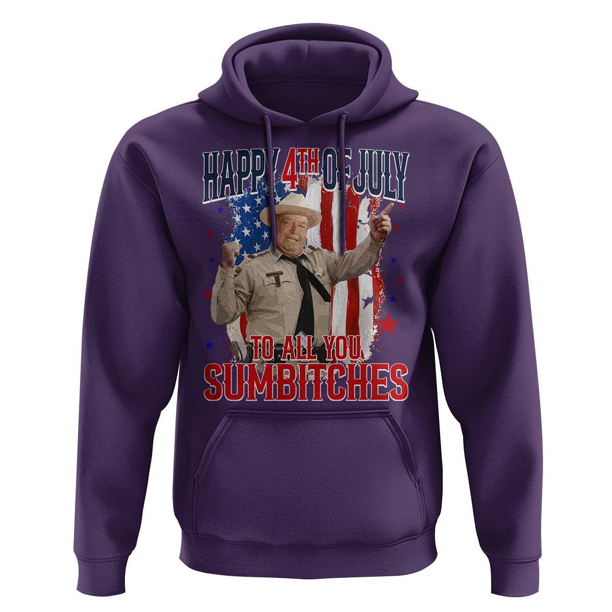 Happy 4th Of July To All You Sumbitches Hoodie Funny USA 250th Anniversary Independence Day