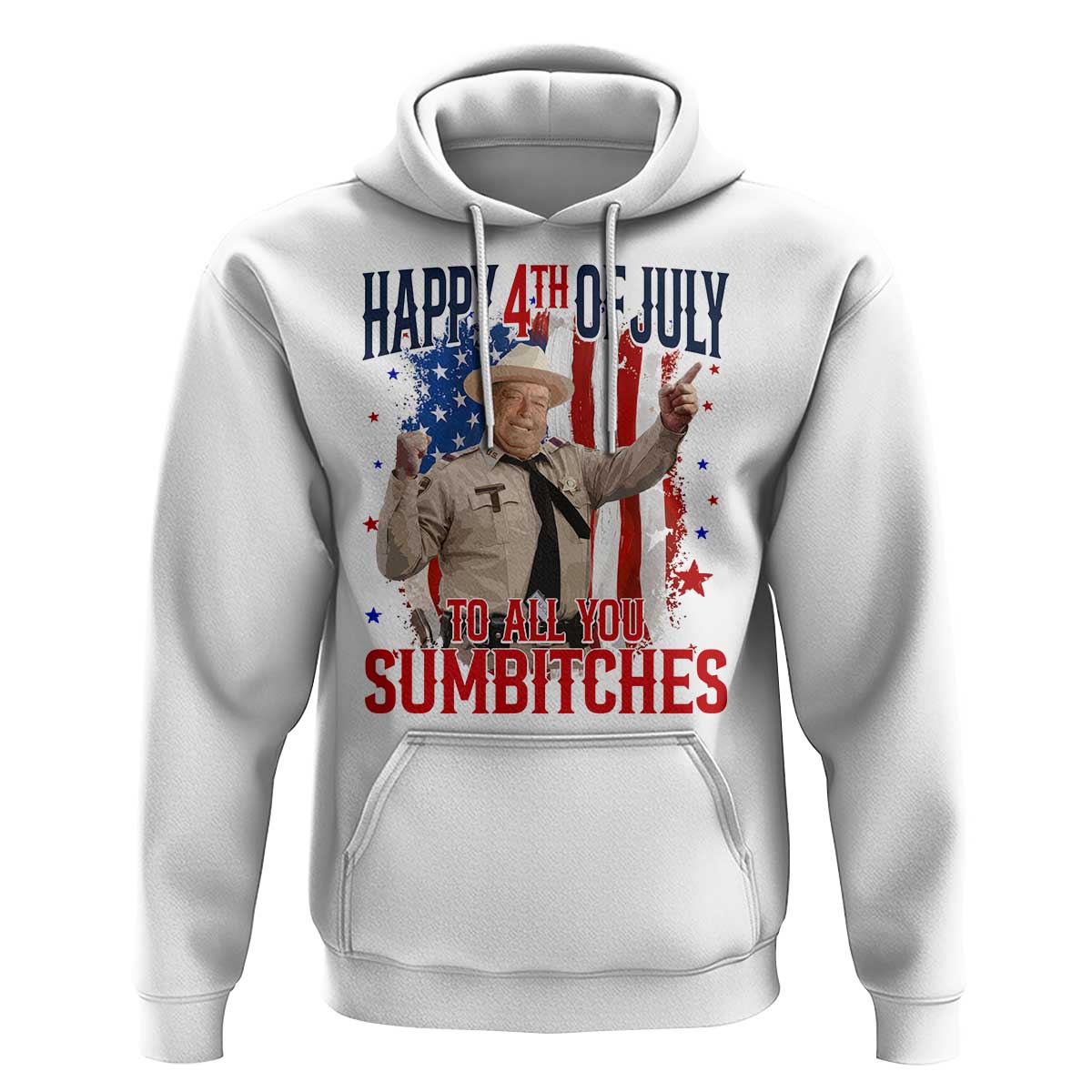 Happy 4th Of July To All You Sumbitches Hoodie Funny USA 250th Anniversary Independence Day