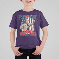 Happy 4th Of July To All You Sumbitches T Shirt For Kid Funny USA 250th Anniversary Independence Day