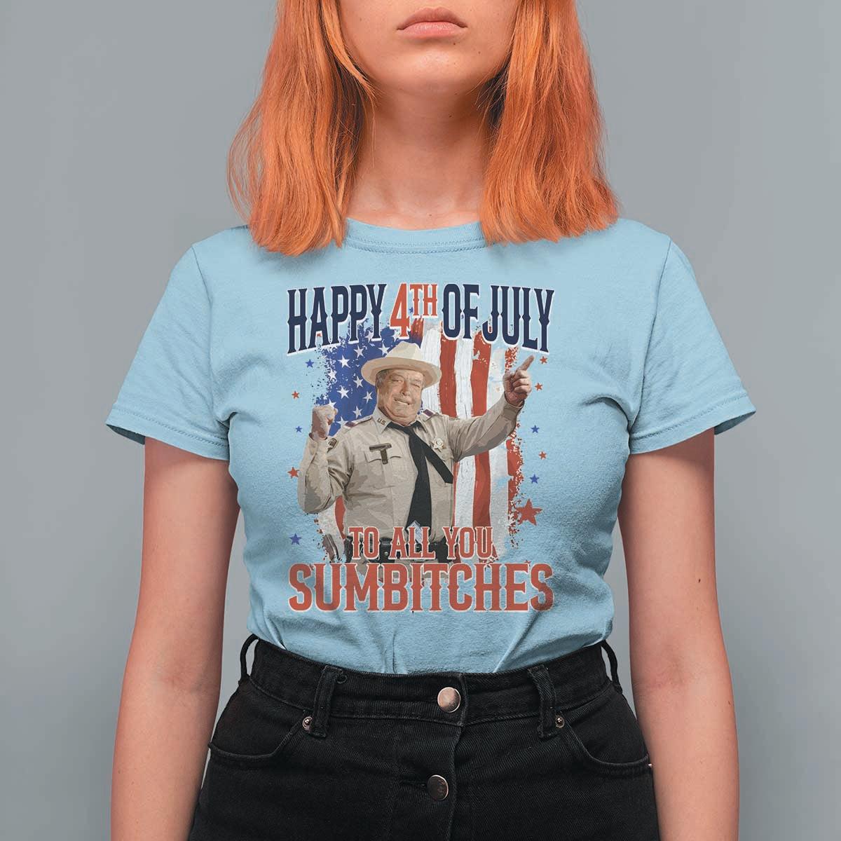 Happy 4th Of July To All You Sumbitches T Shirt For Women Funny USA 250th Anniversary Independence Day