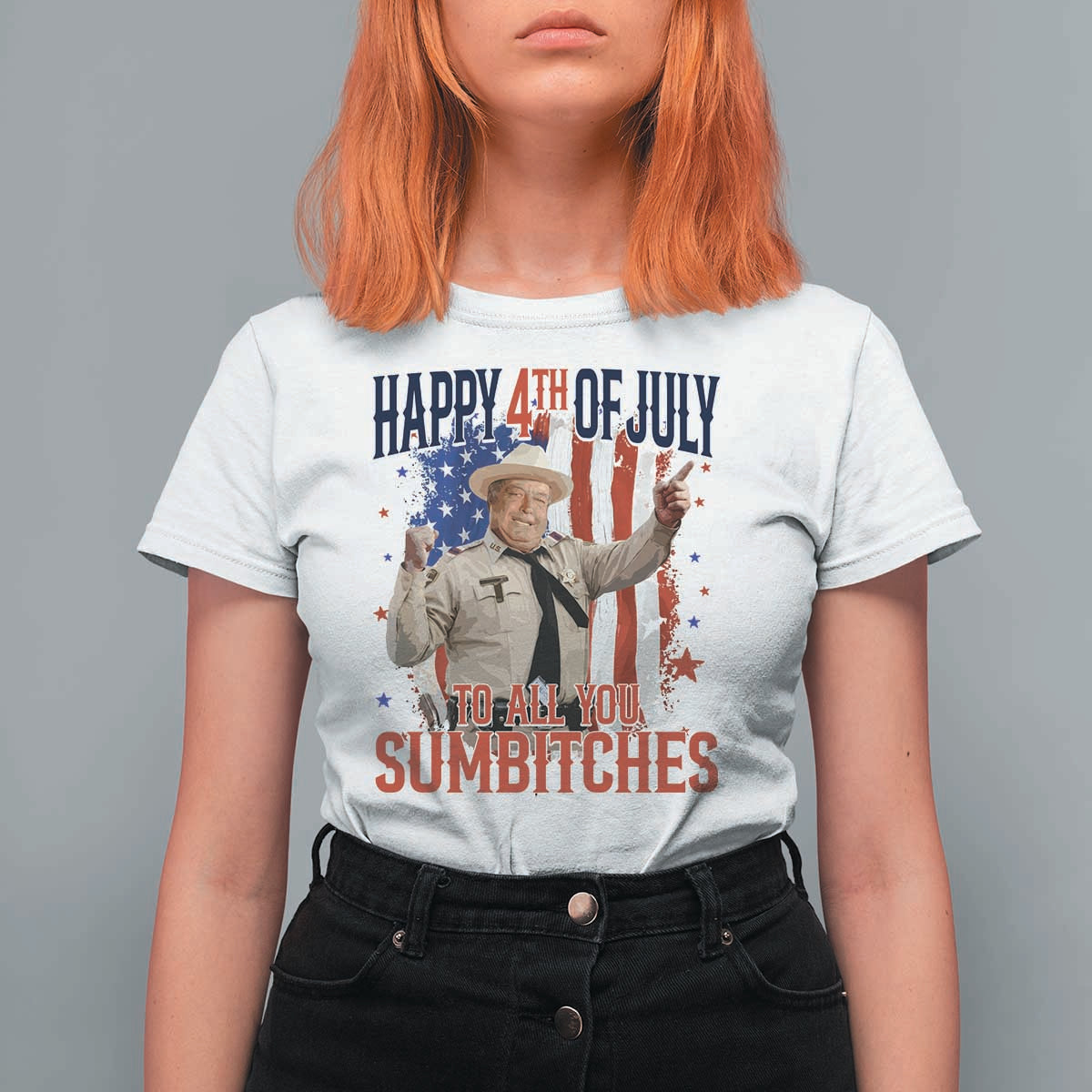 Happy 4th Of July To All You Sumbitches T Shirt For Women Funny USA 250th Anniversary Independence Day