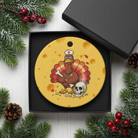 Funny Thanksgiving Nurse Turkey Ceramic Ornament Fall RN - Wonder Print Shop