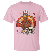 Funny Thanksgiving Nurse Turkey T Shirt Fall RN - Wonder Print Shop