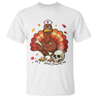 Funny Thanksgiving Nurse Turkey T Shirt Fall RN - Wonder Print Shop