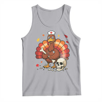 Funny Thanksgiving Nurse Turkey Tank Top Fall RN - Wonder Print Shop