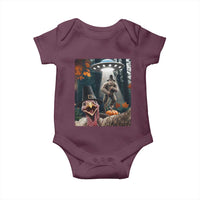 Thanksgiving Funny Bigfoot Turkey Selfie Baby Onesie - Wonder Print Shop