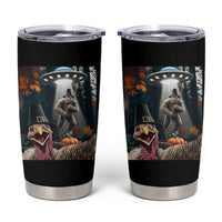 Thanksgiving Funny Bigfoot Turkey Selfie Tumbler Cup - Wonder Print Shop
