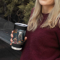 Thanksgiving Funny Bigfoot Turkey Selfie Tumbler Cup - Wonder Print Shop