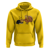 Funny Thanksgiving Hoodie Turkey Fake Cat Meow - Wonder Print Shop