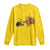 Funny Thanksgiving Long Sleeve Shirt Turkey Fake Cat Meow - Wonder Print Shop