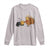 Funny Thanksgiving Long Sleeve Shirt Turkey Fake Cat Meow - Wonder Print Shop