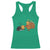 Funny Thanksgiving Racerback Tank Top Turkey Fake Cat Meow - Wonder Print Shop