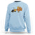 Funny Thanksgiving Sweatshirt Turkey Fake Cat Meow - Wonder Print Shop