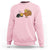 Funny Thanksgiving Sweatshirt Turkey Fake Cat Meow - Wonder Print Shop