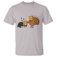 Funny Thanksgiving T Shirt Turkey Fake Cat Meow - Wonder Print Shop