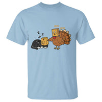 Funny Thanksgiving T Shirt Turkey Fake Cat Meow - Wonder Print Shop
