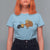 Funny Thanksgiving T Shirt For Women Turkey Fake Cat Meow - Wonder Print Shop