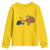 Funny Thanksgiving Youth Sweatshirt Turkey Fake Cat Meow - Wonder Print Shop