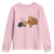 Funny Thanksgiving Youth Sweatshirt Turkey Fake Cat Meow - Wonder Print Shop