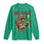 Funny Turkey Thanksgiving Long Sleeve Shirt Eat Tacos - Wonder Print Shop