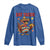 Funny Turkey Thanksgiving Long Sleeve Shirt Eat Tacos - Wonder Print Shop