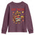 Funny Turkey Thanksgiving Youth Sweatshirt Eat Tacos - Wonder Print Shop