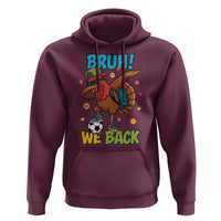 Funny Thanksgiving Turkey Hoodie Bruh We Back To School - Wonder Print Shop