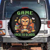Funny Video Game Spare Tire Cover Cute Monkey Back To School - Wonder Print Shop