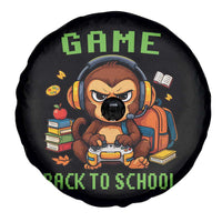 Funny Video Game Spare Tire Cover Cute Monkey Back To School - Wonder Print Shop