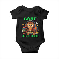 Funny Video Game Baby Onesie Cute Monkey Back To School - Wonder Print Shop