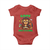 Funny Video Game Baby Onesie Cute Monkey Back To School - Wonder Print Shop