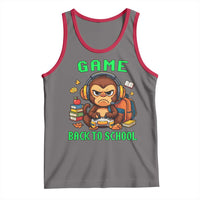 Funny Video Game Tank Top Cute Monkey Back To School - Wonder Print Shop