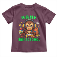Funny Video Game Toddler T Shirt Cute Monkey Back To School - Wonder Print Shop