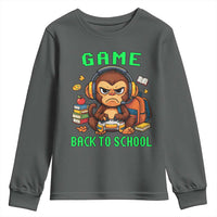 Funny Video Game Youth Sweatshirt Cute Monkey Back To School - Wonder Print Shop