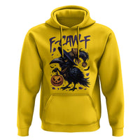 F Caw F Black Crow Halloween Meme Hoodie - Wonder Print Shop