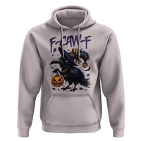 F Caw F Black Crow Halloween Meme Hoodie - Wonder Print Shop