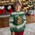 Funny Thanksgiving Ugly Christmas Sweater Turkey Moo - Wonder Print Shop