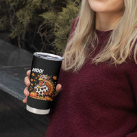 Funny Thanksgiving Tumbler Cup Turkey Moo - Wonder Print Shop