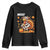 Funny Thanksgiving Youth Sweatshirt Turkey Moo - Wonder Print Shop