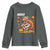 Funny Thanksgiving Youth Sweatshirt Turkey Moo - Wonder Print Shop