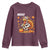 Funny Thanksgiving Youth Sweatshirt Turkey Moo - Wonder Print Shop