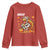 Funny Thanksgiving Youth Sweatshirt Turkey Moo - Wonder Print Shop