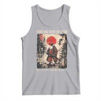 Flight was Never an Option Samurai Penguin Japanese Tank Top Vintage Graphic Ukiyo-e Art Funny