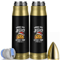 Funny Taco Christmas Bullet Tumbler Wanna Taco Bout Jesus Lettuce Pray Mark 16:15 - Wonder Print Shop