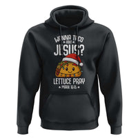 Funny Taco Christmas Hoodie Wanna Taco Bout Jesus Lettuce Pray Mark 16:15 - Wonder Print Shop